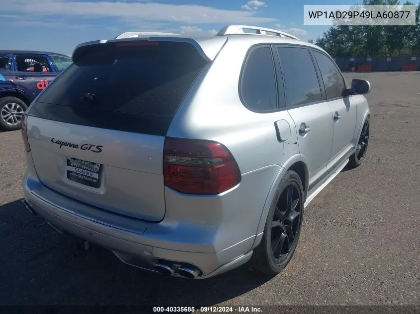 WP1AD29P49LA60877 2009 Porsche Cayenne Gts