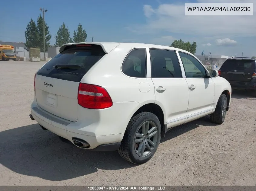 WP1AA2AP4ALA02230 2010 Porsche Cayenne