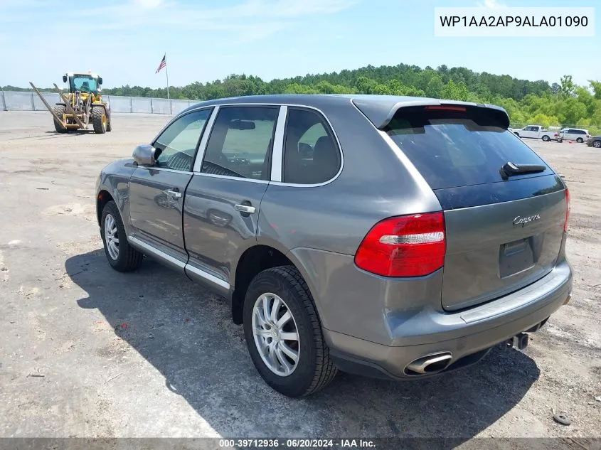 2010 Porsche Cayenne VIN: WP1AA2AP9ALA01090 Lot: 39712936