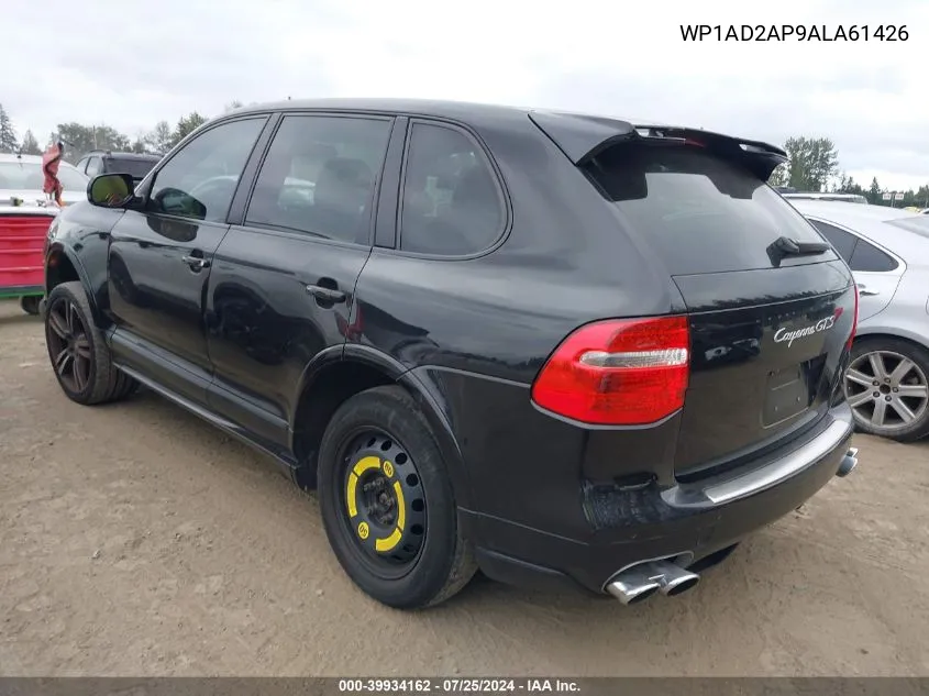 WP1AD2AP9ALA61426 2010 Porsche Cayenne Gts