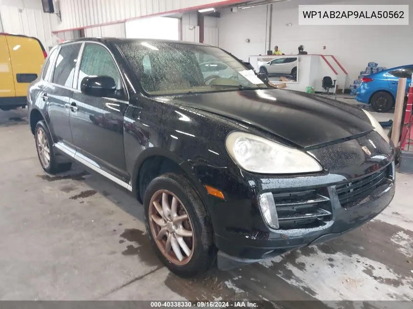 2010 Porsche Cayenne S VIN: WP1AB2AP9ALA50562 Lot: 40338330