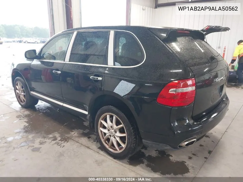 WP1AB2AP9ALA50562 2010 Porsche Cayenne S