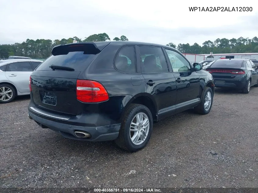 WP1AA2AP2ALA12030 2010 Porsche Cayenne