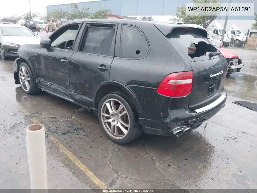 WP1AD2AP5ALA61391 2010 Porsche Cayenne Gts