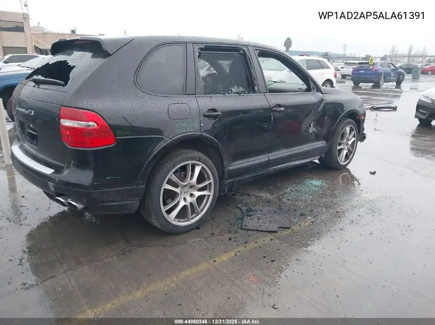 WP1AD2AP5ALA61391 2010 Porsche Cayenne Gts
