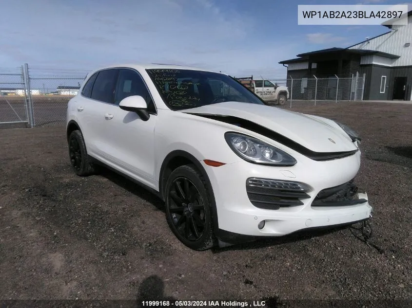 WP1AB2A23BLA42897 2011 Porsche Cayenne