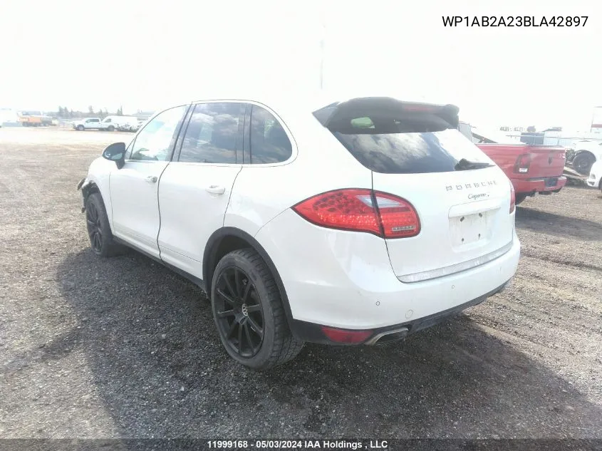 WP1AB2A23BLA42897 2011 Porsche Cayenne