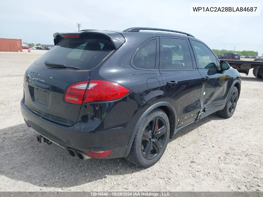 WP1AC2A28BLA84687 2011 Porsche Cayenne