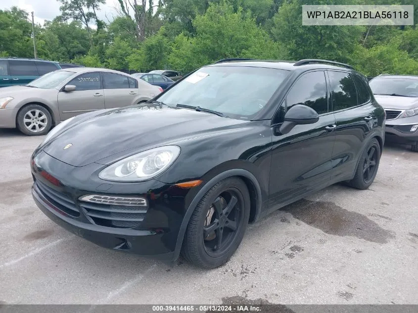 WP1AB2A21BLA56118 2011 Porsche Cayenne S