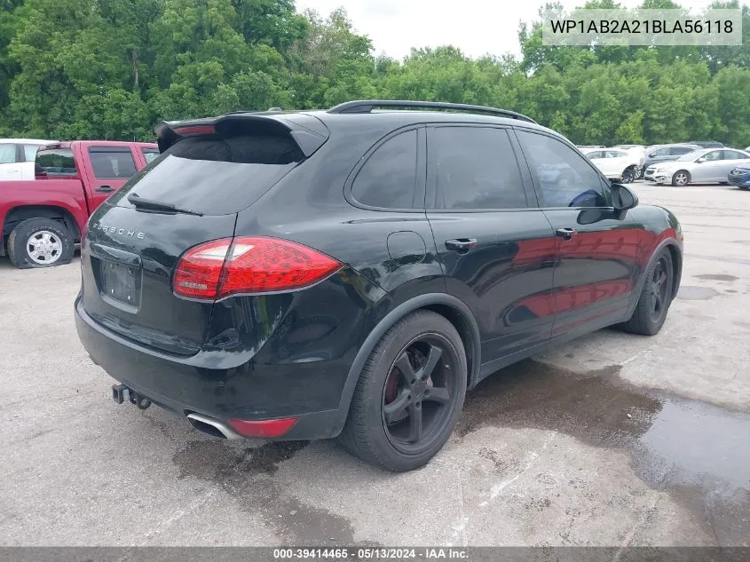 WP1AB2A21BLA56118 2011 Porsche Cayenne S