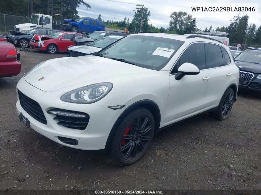 WP1AC2A29BLA83046 2011 Porsche Cayenne Turbo