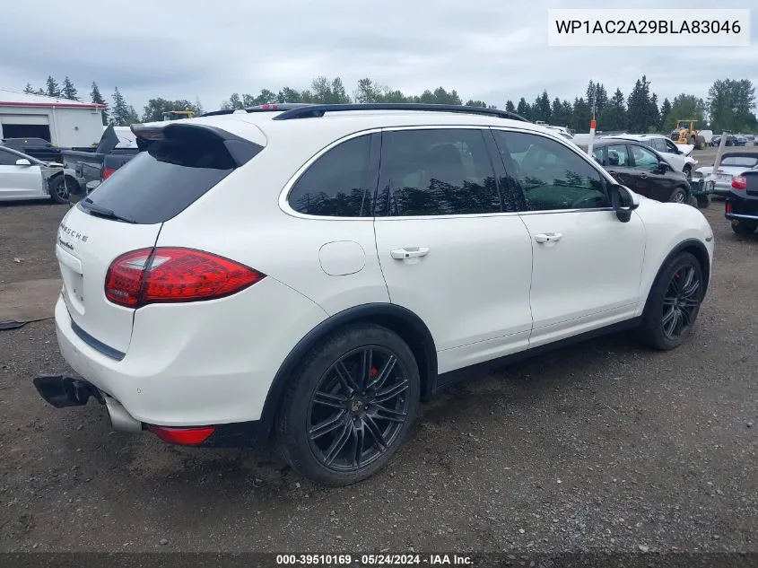 WP1AC2A29BLA83046 2011 Porsche Cayenne Turbo