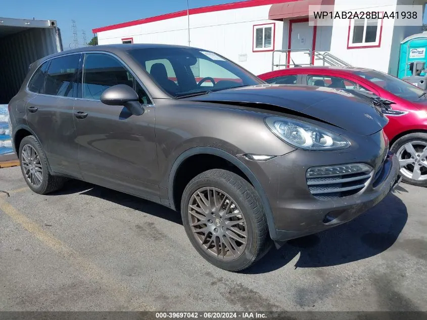 WP1AB2A28BLA41938 2011 Porsche Cayenne S