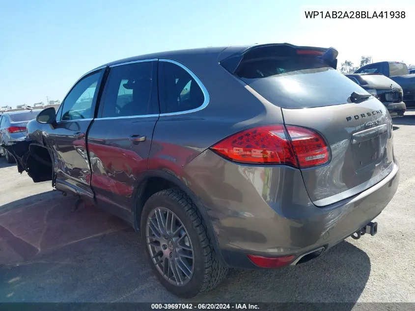 WP1AB2A28BLA41938 2011 Porsche Cayenne S