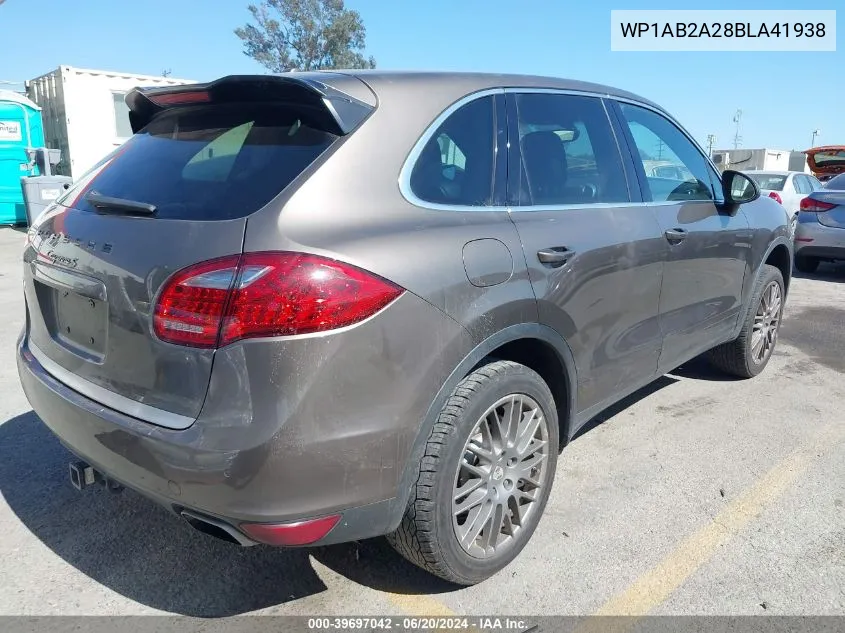 WP1AB2A28BLA41938 2011 Porsche Cayenne S