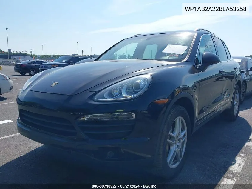 WP1AB2A22BLA53258 2011 Porsche Cayenne S