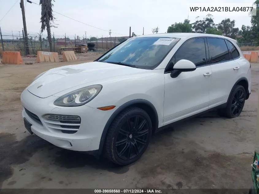 WP1AA2A21BLA04877 2011 Porsche Cayenne