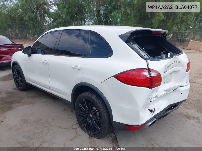 WP1AA2A21BLA04877 2011 Porsche Cayenne