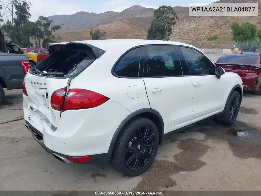 WP1AA2A21BLA04877 2011 Porsche Cayenne