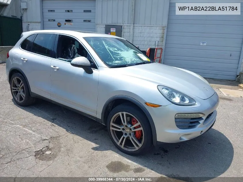 WP1AB2A22BLA51784 2011 Porsche Cayenne S