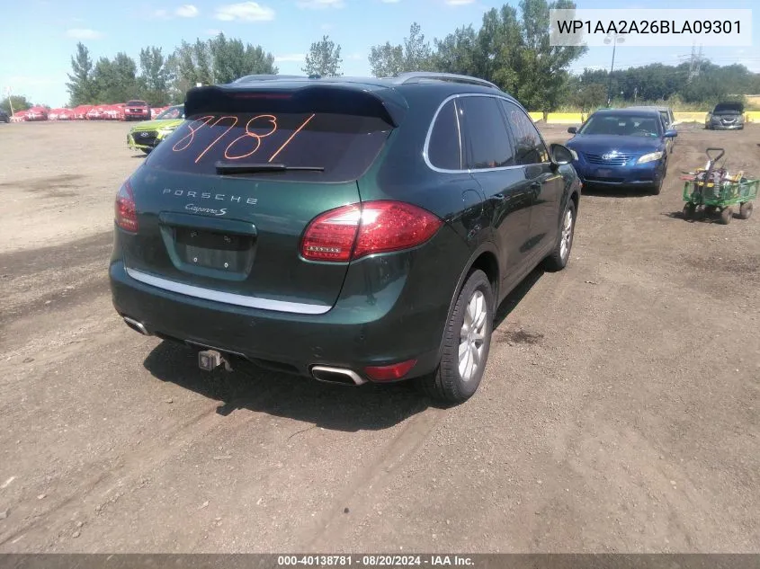 WP1AA2A26BLA09301 2011 Porsche Cayenne