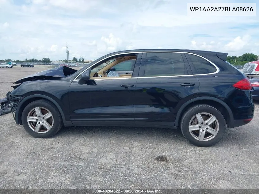 WP1AA2A27BLA08626 2011 Porsche Cayenne