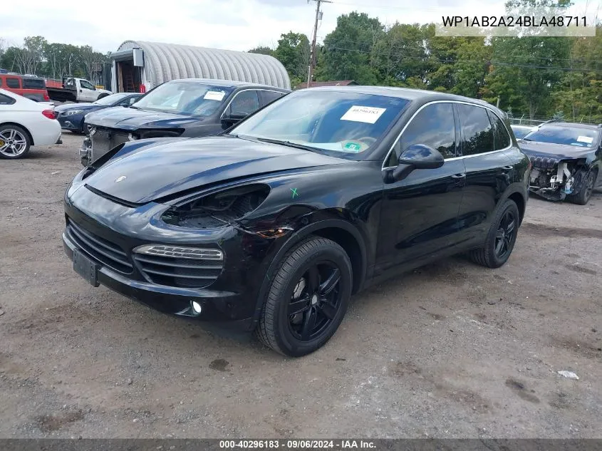 WP1AB2A24BLA48711 2011 Porsche Cayenne S