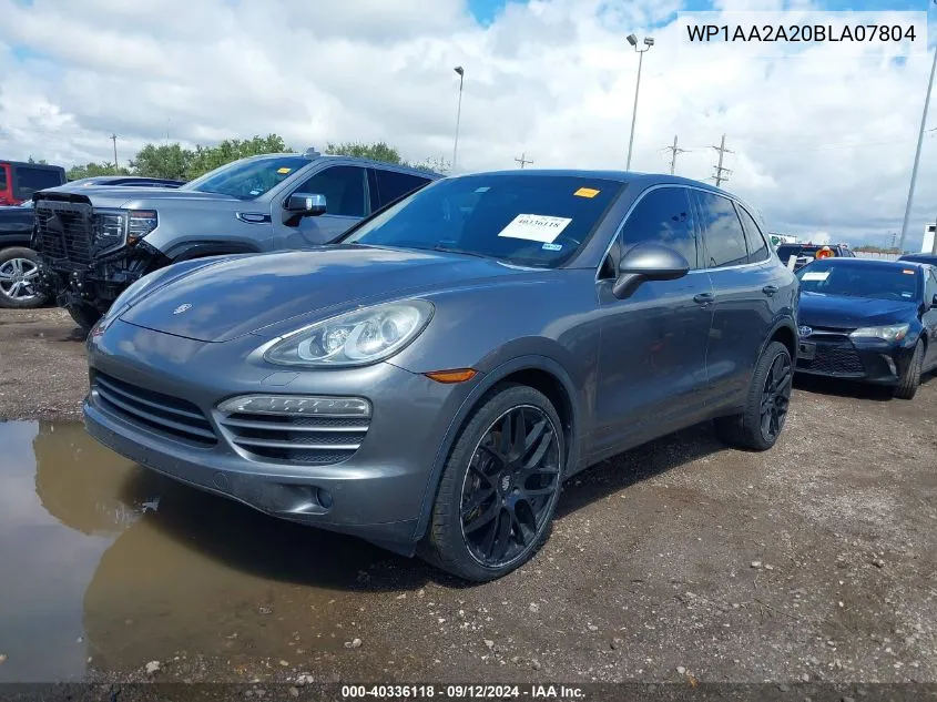 WP1AA2A20BLA07804 2011 Porsche Cayenne