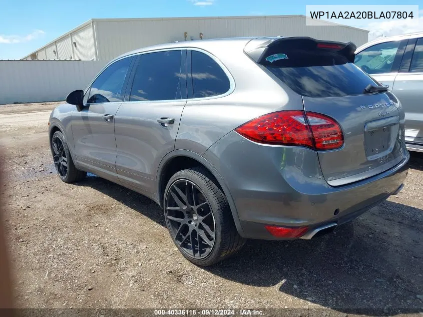 WP1AA2A20BLA07804 2011 Porsche Cayenne