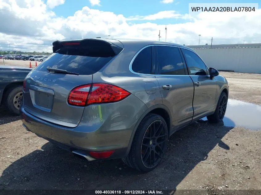 WP1AA2A20BLA07804 2011 Porsche Cayenne