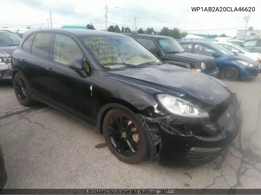 WP1AB2A20CLA46620 2012 Porsche Cayenne S