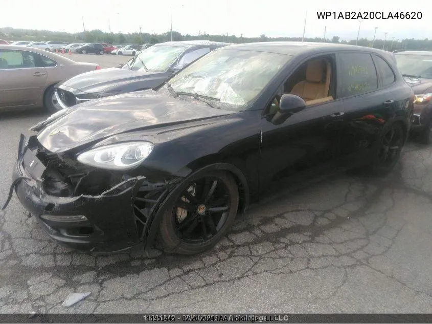 WP1AB2A20CLA46620 2012 Porsche Cayenne S