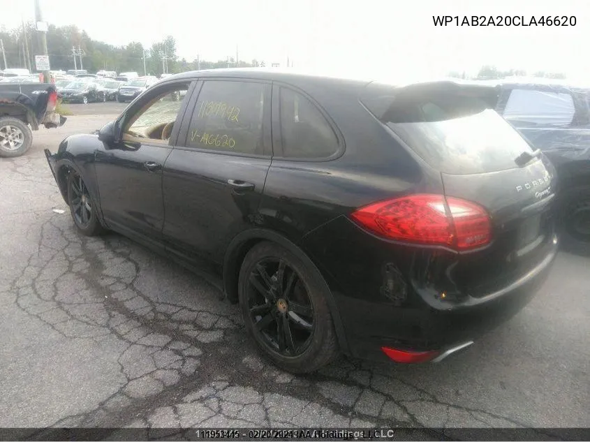 WP1AB2A20CLA46620 2012 Porsche Cayenne S