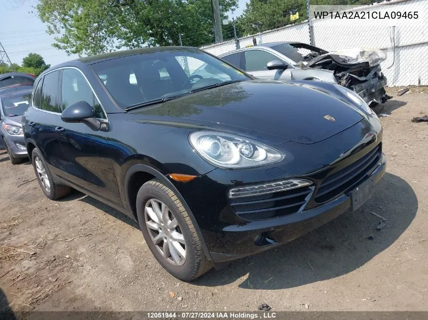 2012 Porsche Cayenne VIN: WP1AA2A21CLA09465 Lot: 12051944