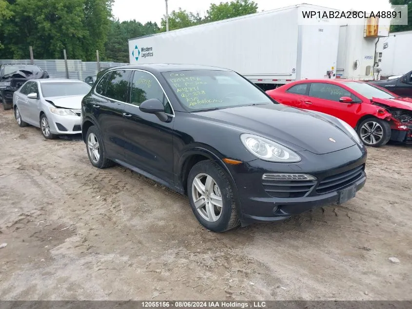 2012 Porsche Cayenne VIN: WP1AB2A28CLA48891 Lot: 12055156