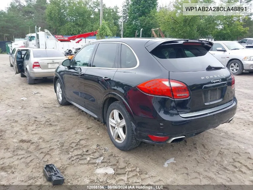 WP1AB2A28CLA48891 2012 Porsche Cayenne