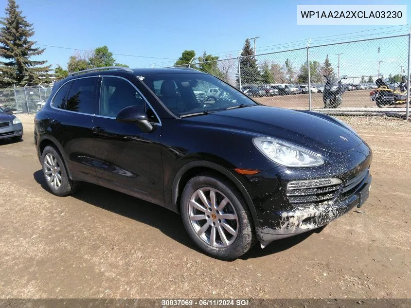 WP1AA2A2XCLA03230 2012 Porsche Cayenne