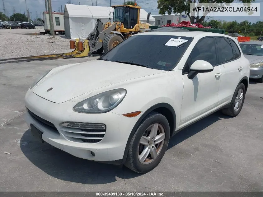 WP1AA2A2XCLA04944 2012 Porsche Cayenne