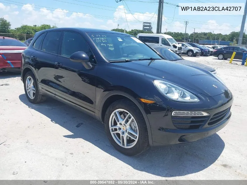 WP1AB2A23CLA42707 2012 Porsche Cayenne S