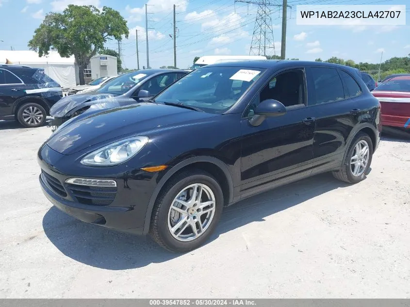 WP1AB2A23CLA42707 2012 Porsche Cayenne S