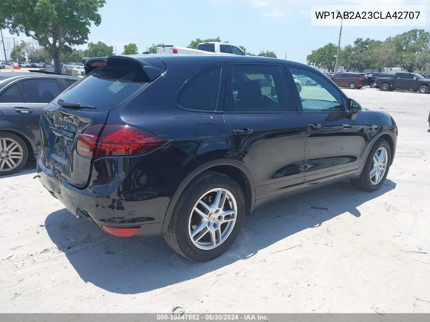 WP1AB2A23CLA42707 2012 Porsche Cayenne S