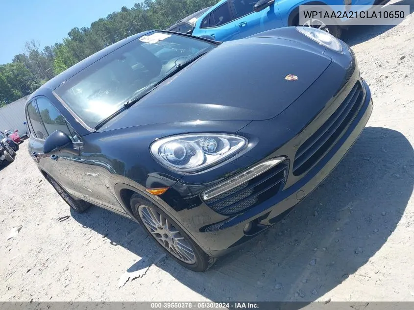 WP1AA2A21CLA10650 2012 Porsche Cayenne