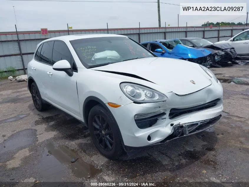 WP1AA2A23CLA09287 2012 Porsche Cayenne