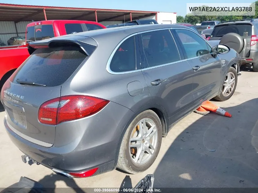 WP1AE2A2XCLA93788 2012 Porsche Cayenne Hybrid S