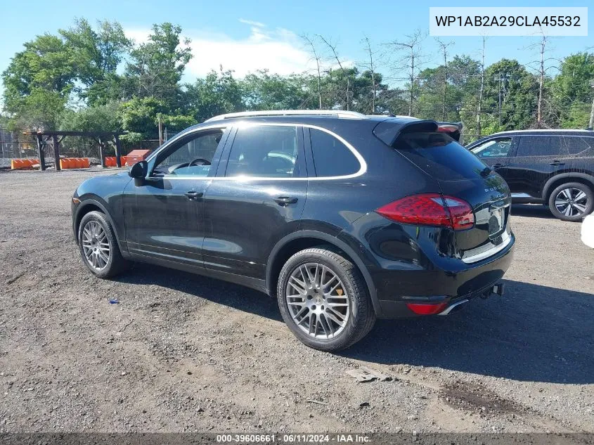 WP1AB2A29CLA45532 2012 Porsche Cayenne S