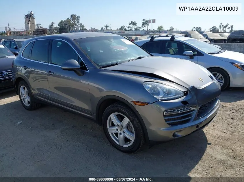 WP1AA2A22CLA10009 2012 Porsche Cayenne