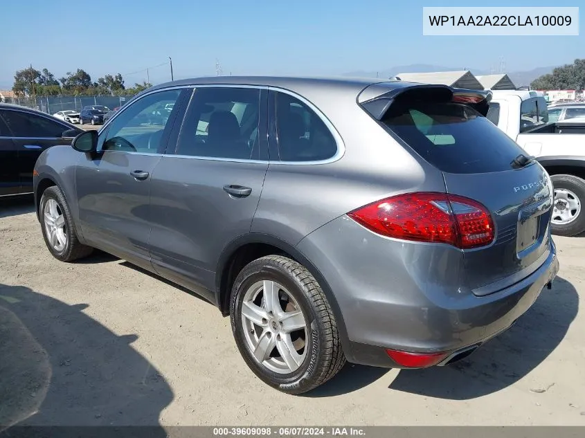 WP1AA2A22CLA10009 2012 Porsche Cayenne