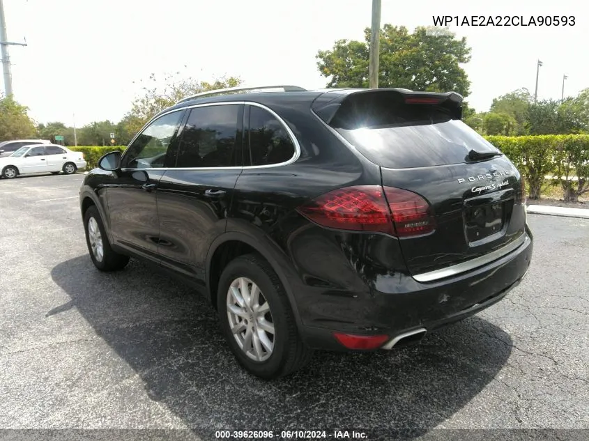 WP1AE2A22CLA90593 2012 Porsche Cayenne Hybrid S