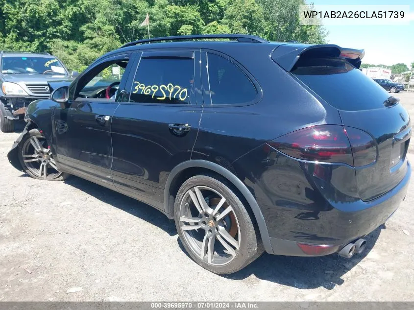 WP1AB2A26CLA51739 2012 Porsche Cayenne S