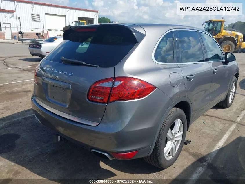 WP1AA2A25CLA12742 2012 Porsche Cayenne